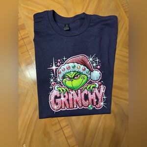 NEW 🎅🏻 Christmas Grinch T-Shirt - Navy Blue